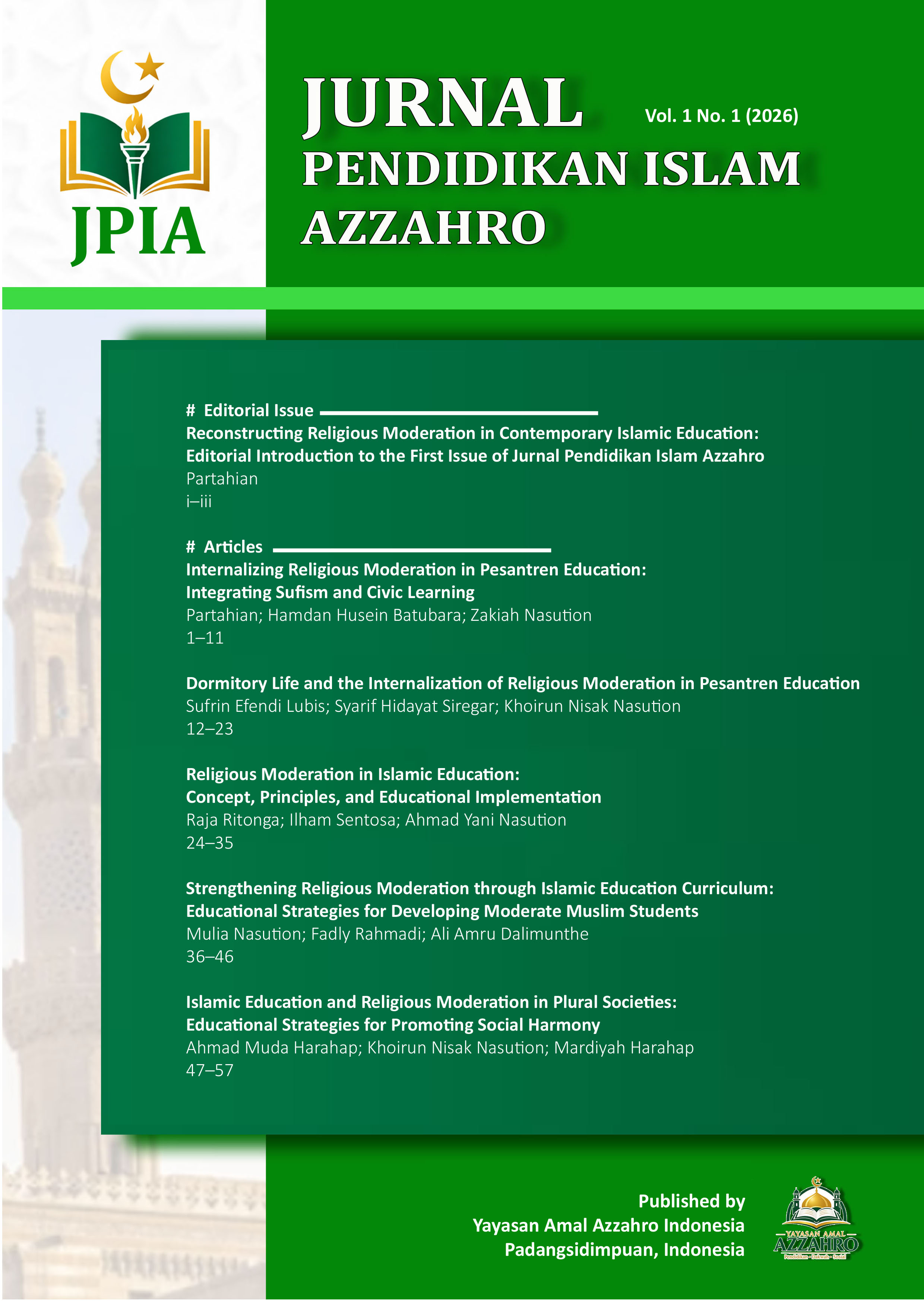 					View Vol. 1 No. 1 (2026): March 2026
				